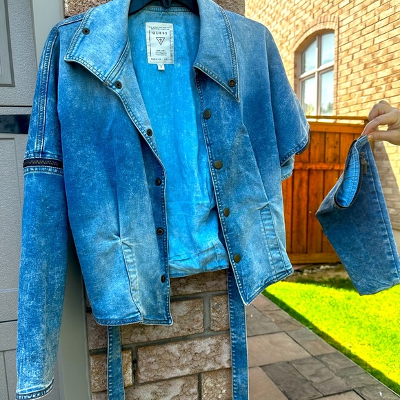 Guess blue denim jacket - Picture 4 of 5